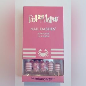 Red Aspen “Pary’s Pink Boat Shoes” nails NEW